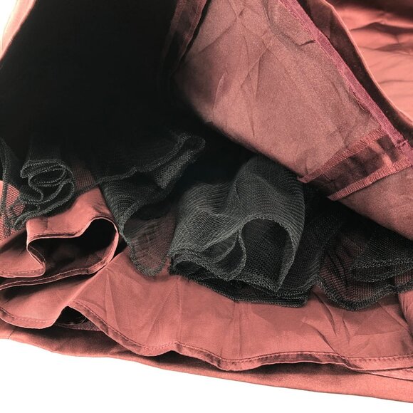 BCBGMaxAzria Purple Flare Maxi Dress | Sweetheart Neckline - Picture 5 of 6